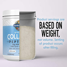 Load image into Gallery viewer, Garden of Life Grass Fed Collagen Peptides Powder Unflavored Collagen Powder for Women Men Hair Skin Nails Joints, Hydrolyzed Collagen Protein Supplements, Collagen for Women &amp; Men, 28 Servings