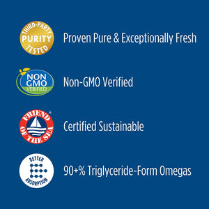 Nordic Naturals Prenatal DHA, Unflavored - 830 mg Omega-3 + 400 IU Vitamin D3-180 Soft Gels - Supports Brain Development in Babies During Pregnancy & Lactation - Non-GMO - 90 Servings