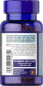 Biotin 10000 Mcg, Helps Promote Skin, Hair and Nail Health, 100 Count by Puritan's Pride