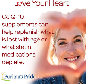 Q-Sorb CoQ10 100mg, Supports Heart Health, 60 Rapid Release Softgels by Puritan's Pride, 60 ct