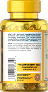 Vitamin D3 5,000 IU Bolsters Immunity by Puritan's Pride for Immune System Support and Healthy Bones and Teeth 200 Softgels