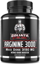 Load image into Gallery viewer, Dr. Emil - L Arginine (3150mg) Highest Capsule Dose - Nitric Oxide Supplement for Muscle Growth, Vascularity, Endurance and Heart Health (AAKG and HCL) - 90 Tablets
