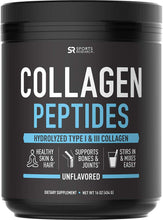 Load image into Gallery viewer, Collagen Peptides Powder (16oz) | Grass-Fed, Certified Paleo Friendly, Non-GMO and Gluten Free - Unflavored